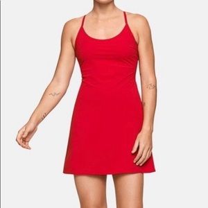 Outdoor Voices Red Exercise Dress